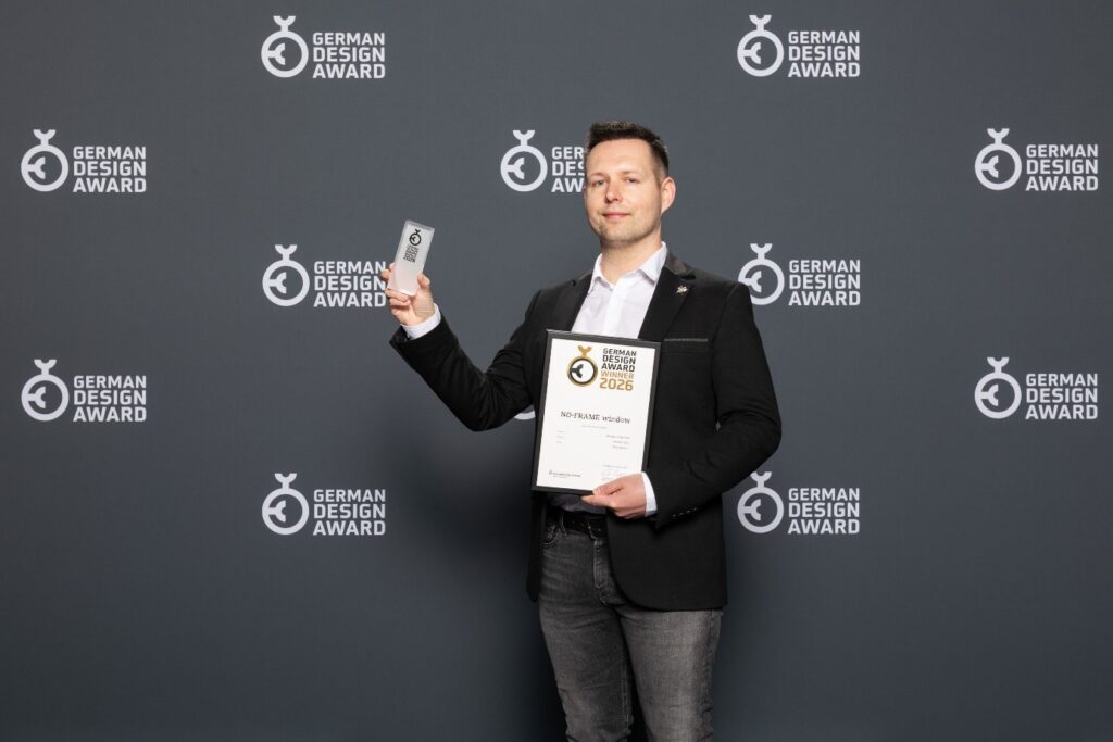Inovacije kot gonilo razvoja: Weltnorm z dvojnim priznanjem za NO-FRAME okno